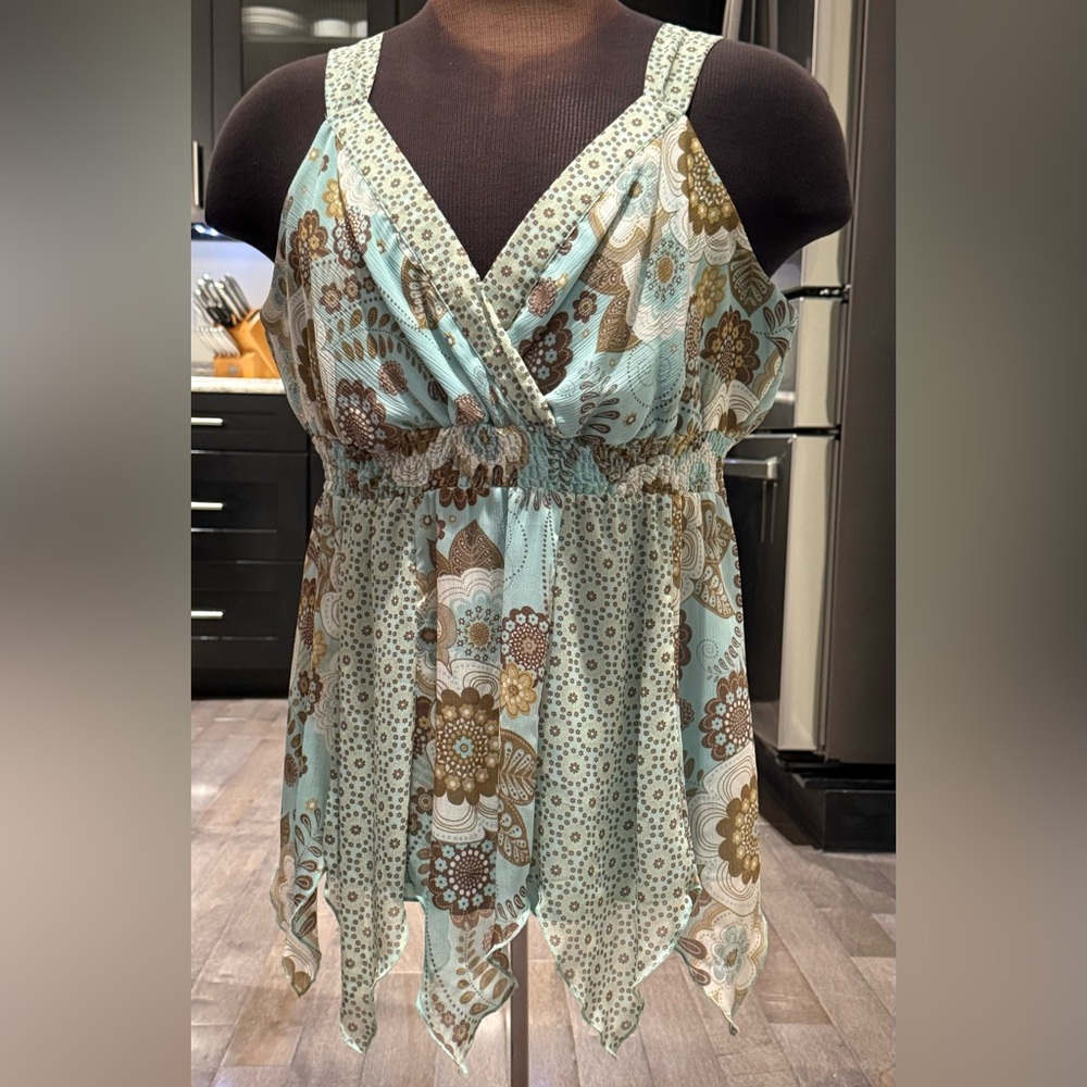 New York City Design Co Lined Fairy Top, Size XL